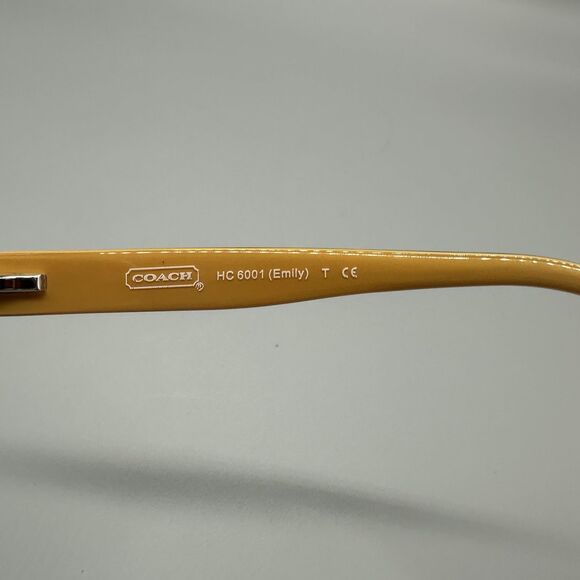 Coach HC6001 Emily 5055 Dark Tortoise Eyeglass FRAMES ONLY 50 15 135 - Picture 7 of 9